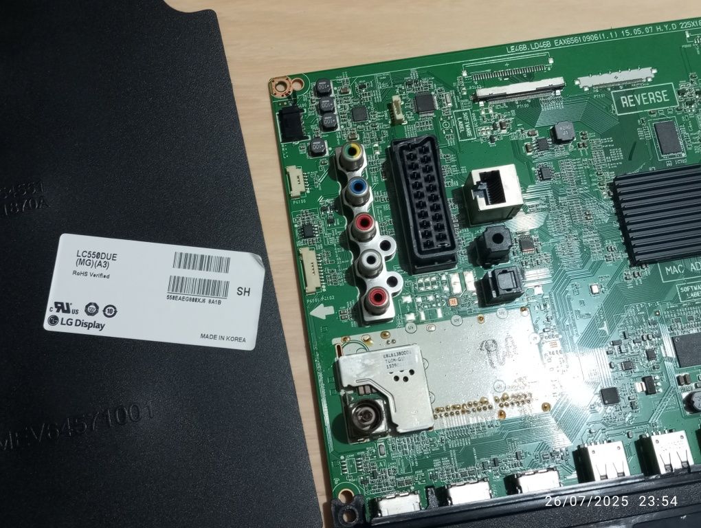 Placa Principal LG LC550DUE