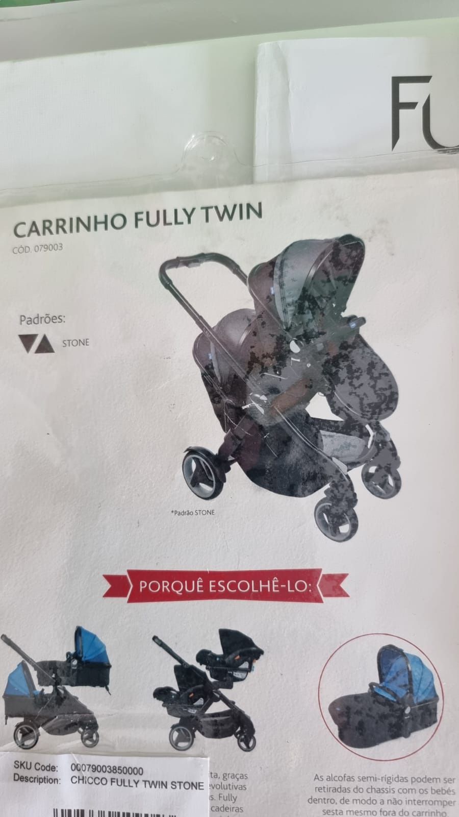 Carrinho de bébé Chico