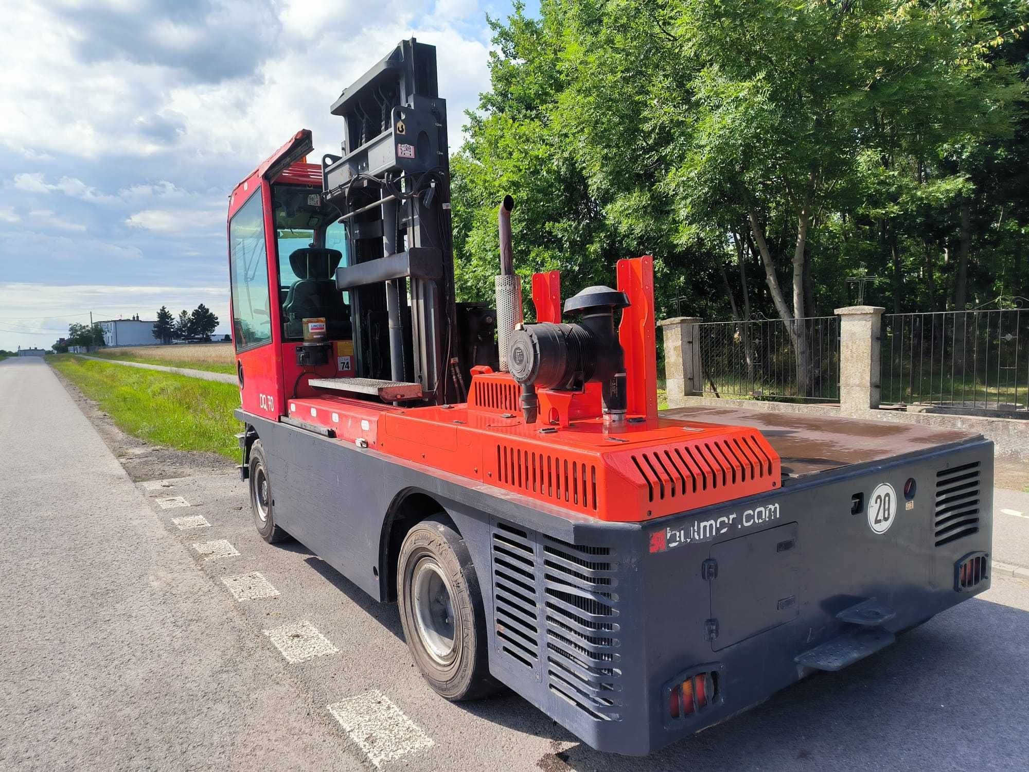 Wózek widłowy bocznego załadunku PANTOGRAF LINDE Combilift Bulmor 6Ton