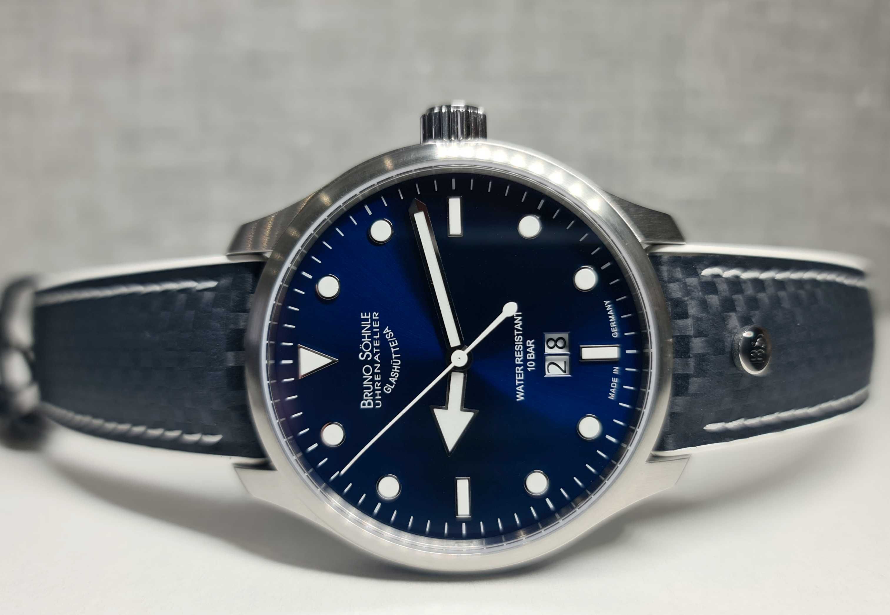 Чоловічий годинник  часы Bruno Sohnle Triest Sport Blue Germany новий