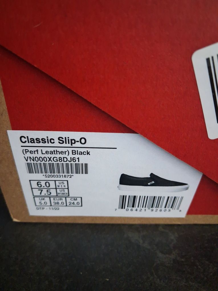 Vans klasyczne rozmiar 38 nowe z metką