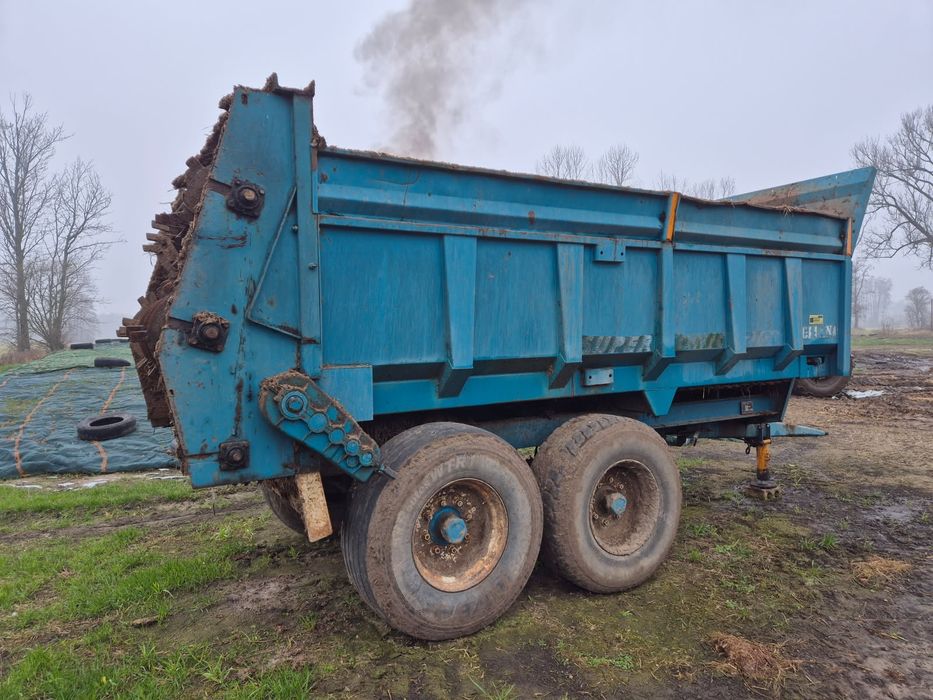 Rozrzutnik obornika ROLLAND 12 ton. Zamiana