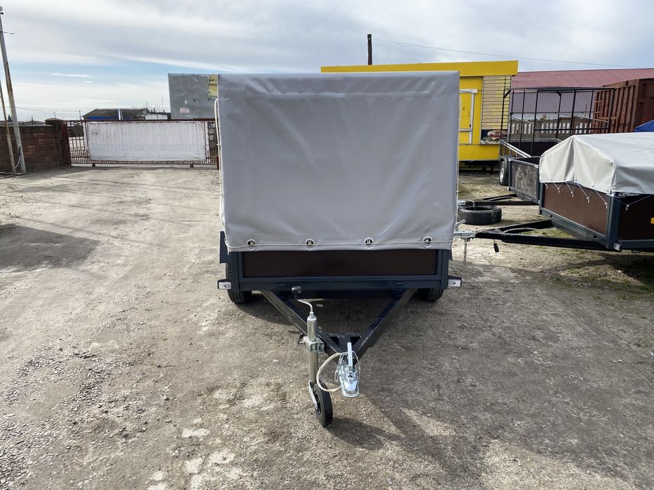 ПРОДАЖ Новий Фанерний Двухвісний причіп в наявності!!!2.5-3.0м