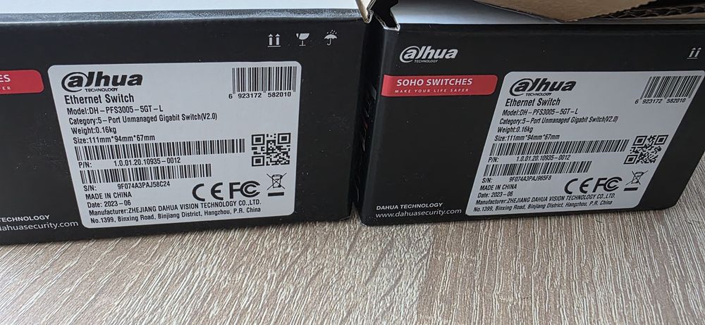 Switch DAHUA PFS3005-5GT-L-V2