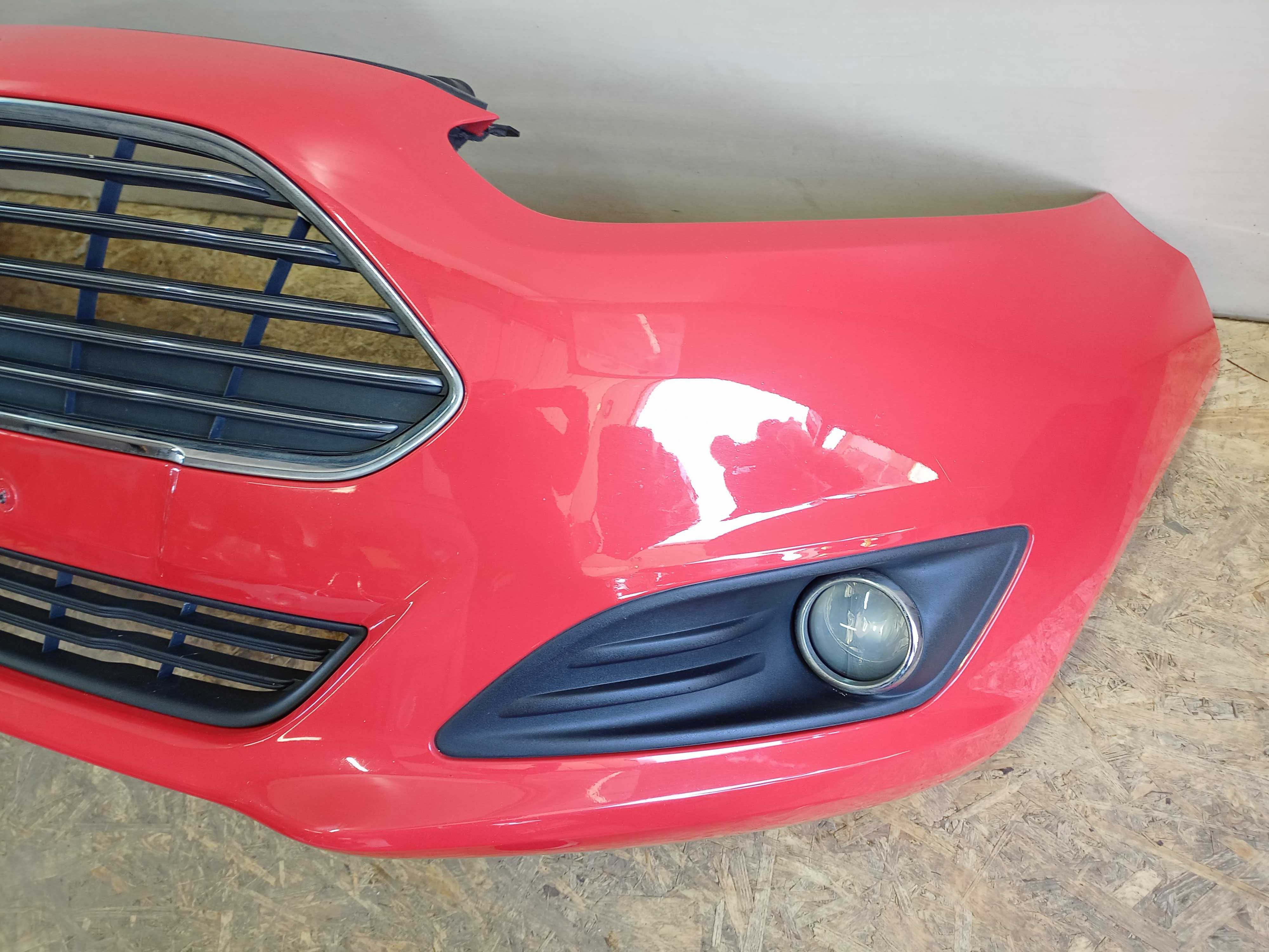 Ford Fiesta MK7 FL lift zderzak przód przedni kompletny kolor NC ładny