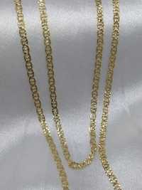 Piękny Złoty łańcuszek, złoto 585, 55cm (218)