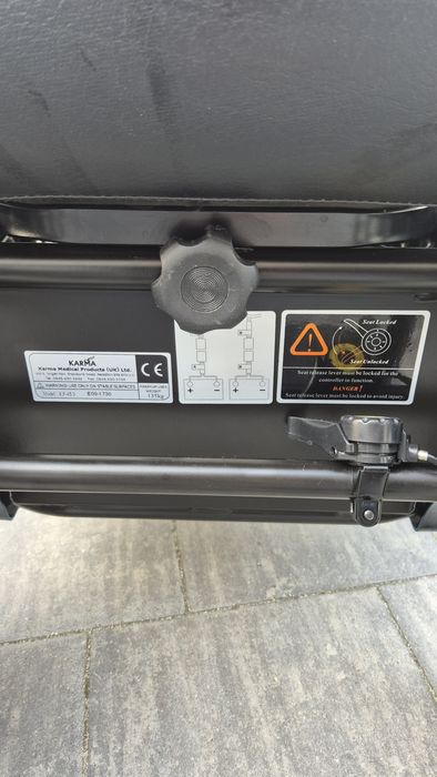 Elektryczny wózek inwalidzki Karma KP-45.3 – nowe akumulatory