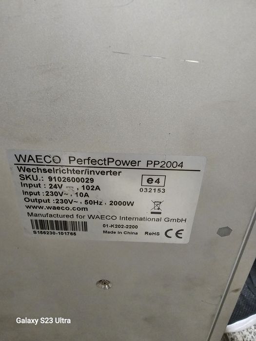 Conversor de corrente 24v para 220v 2000w