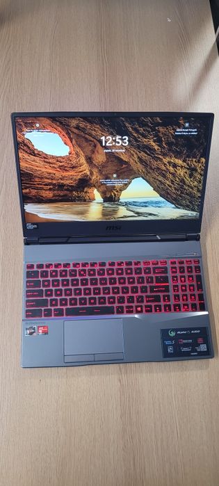 MSI Alpha 15 Ryzen 7 3750H, 16GB, RX5500, SSD+HDD WIN10