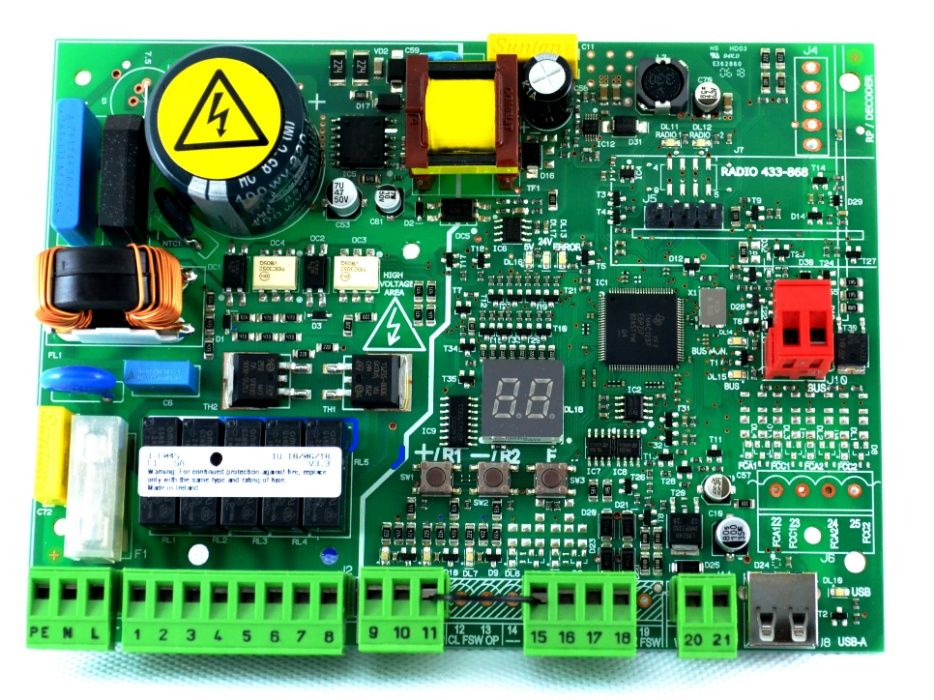FAAC E045 centrala napędy do bram automatyka