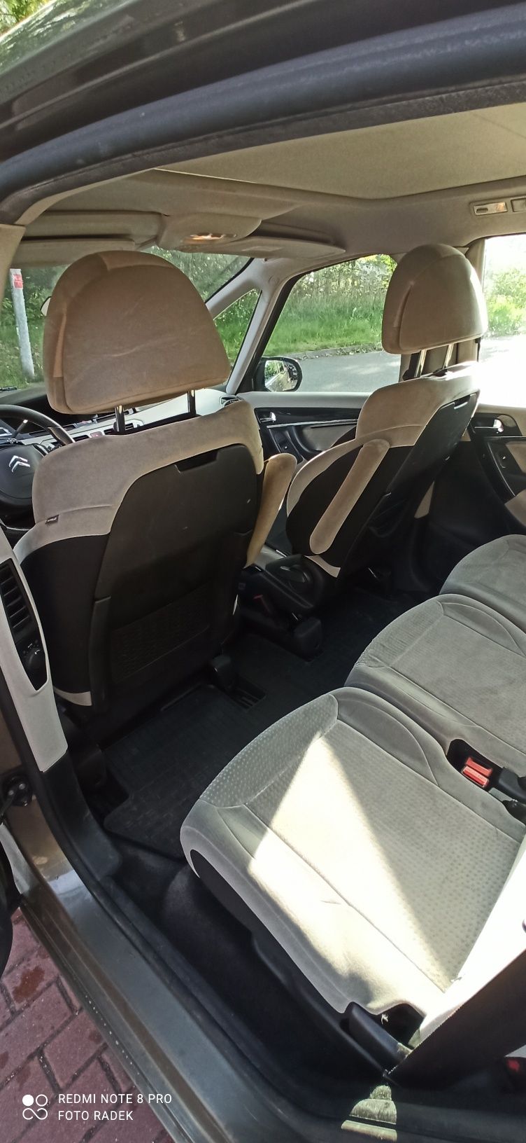 Citroen C4 Picasso Exclusive, prywatny, automat, tempomat, klima, pano