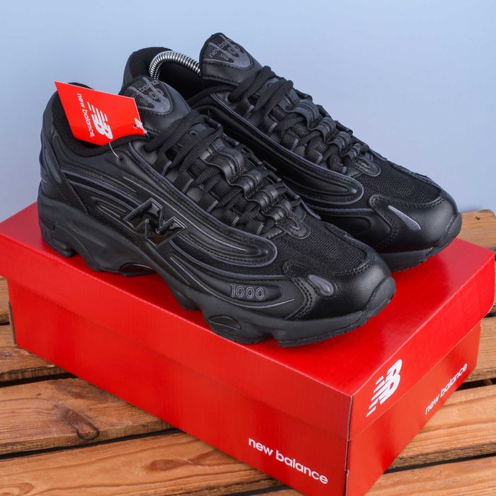 (1963) Кросівки New Balance 1000 повністю чорні (41-45) нб