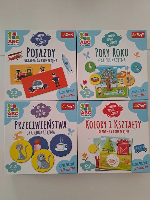 TREFL Gry/Układanki Edukacyjne