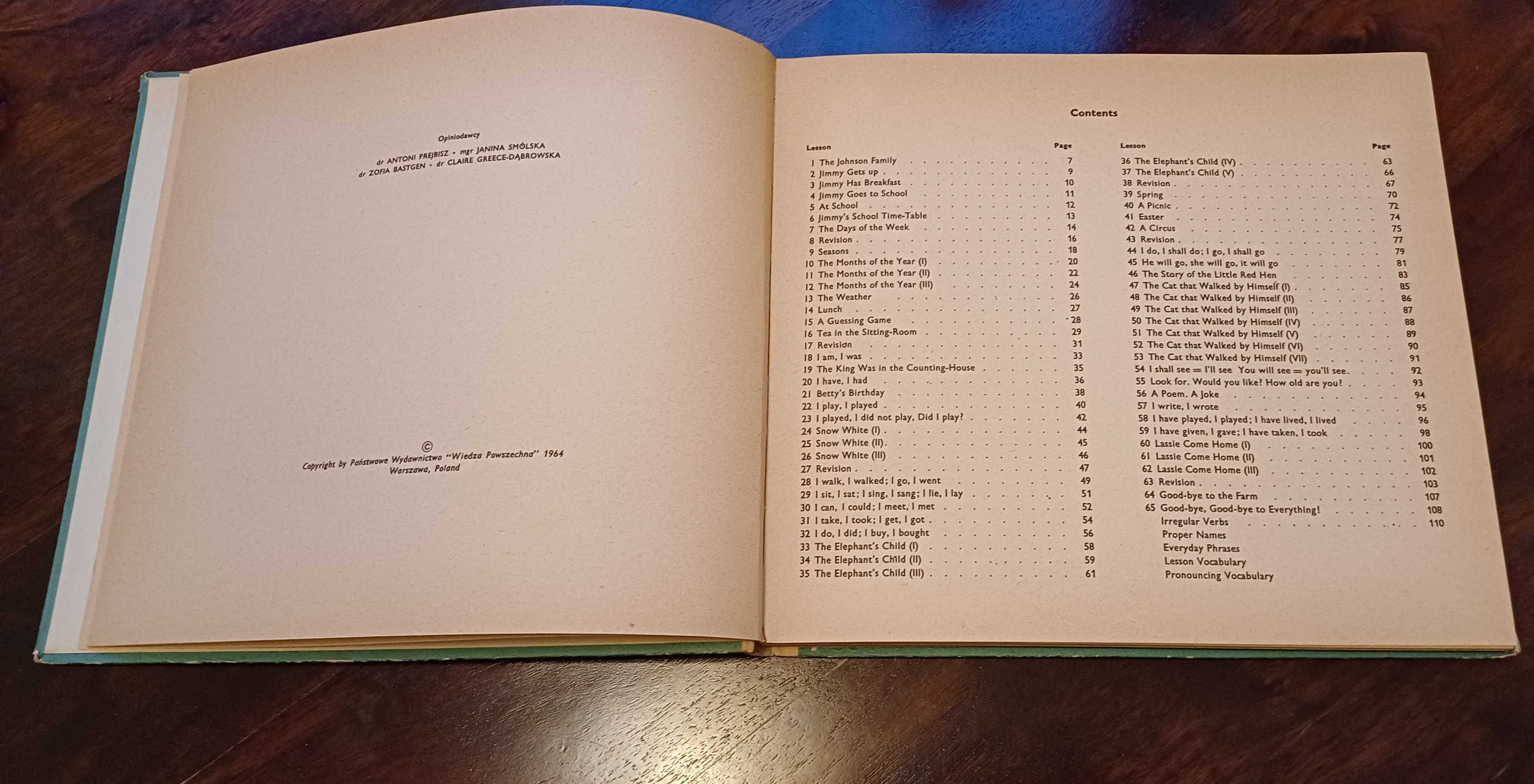 Książki do nauki angielskiego dla dzieci "I LEARN ENGLISH" M.Michalska