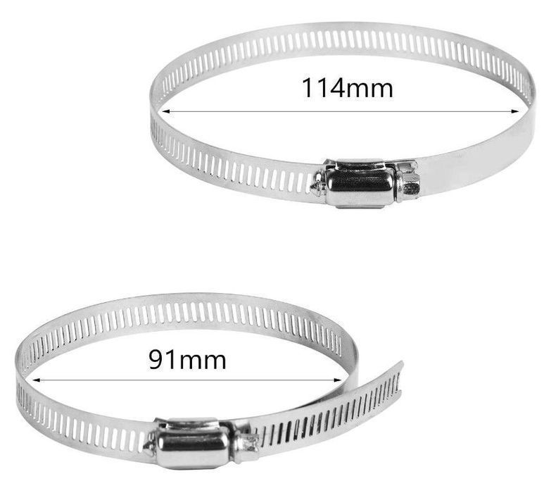 Opaski Zaciskowe 91-114 Mm 8 Szt