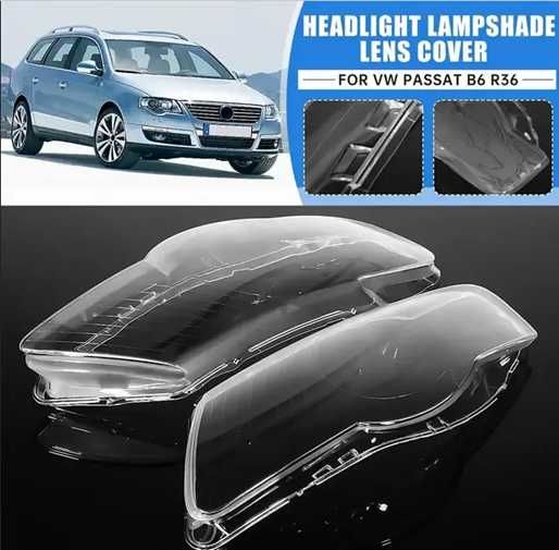 Стекла фар VW Jetta 4 / Bora/Golf 4 5/Passat B5/ Passat B5+/ Passat B6