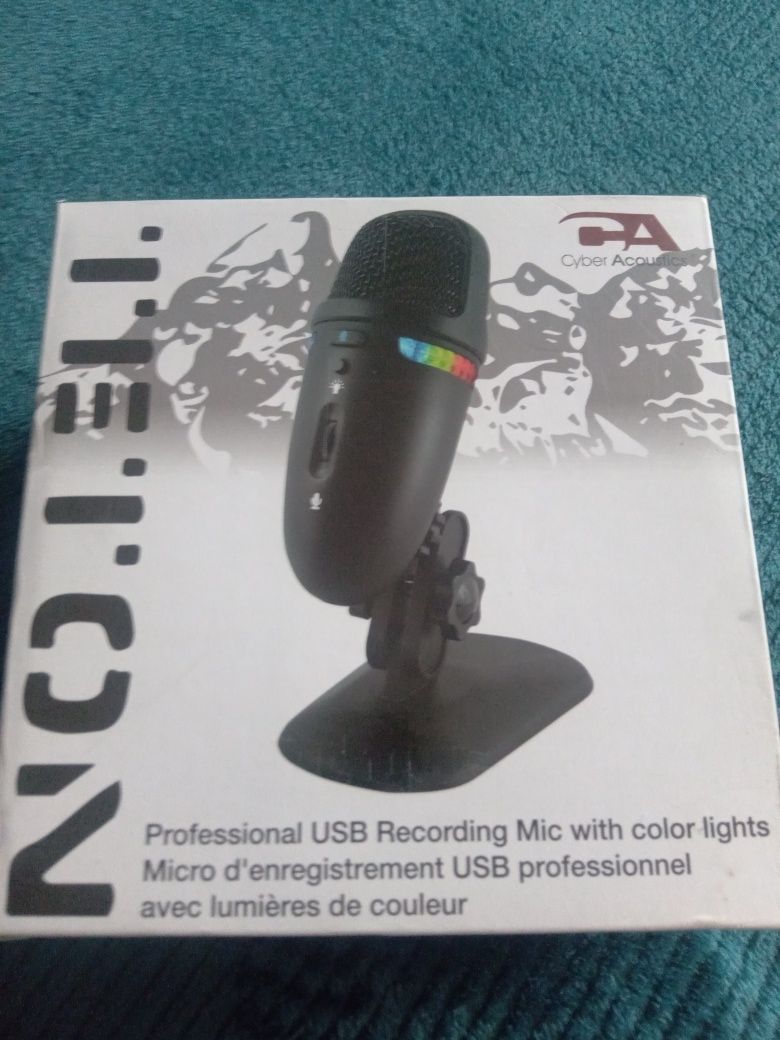 Cyber Acoustics Mikrofon kondensatorowy USB premium