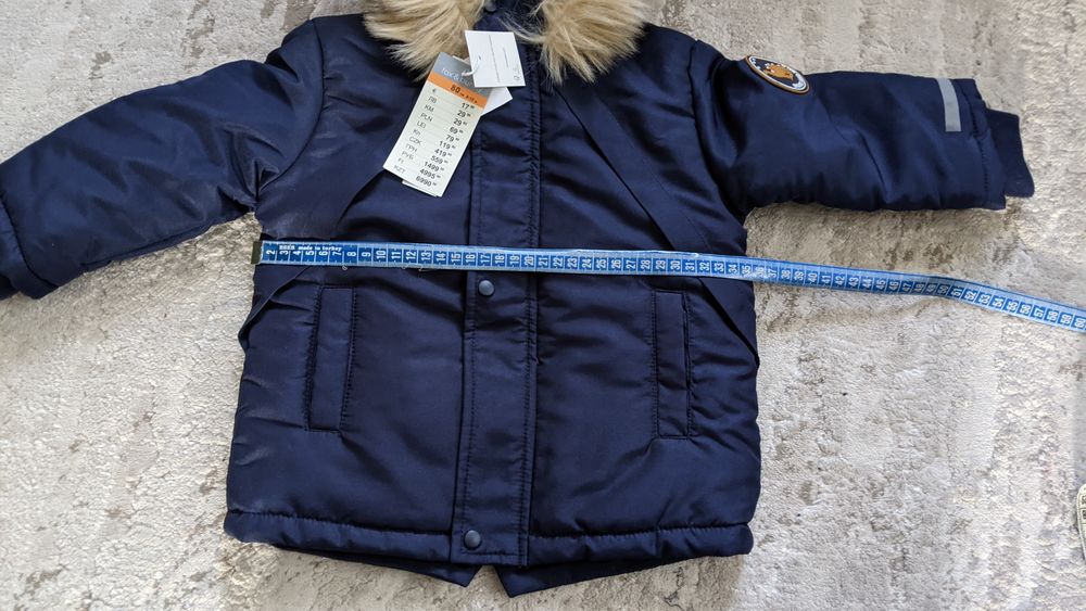 Комплект дитячий новий, куртка і полукомбінезон р.80 см. Sinsay/Topomi