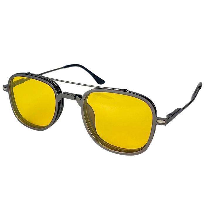 Okulary oprawki Aviator ETE 2w1 Korekcyjne Z Nakładką Polaryzacyjną UV