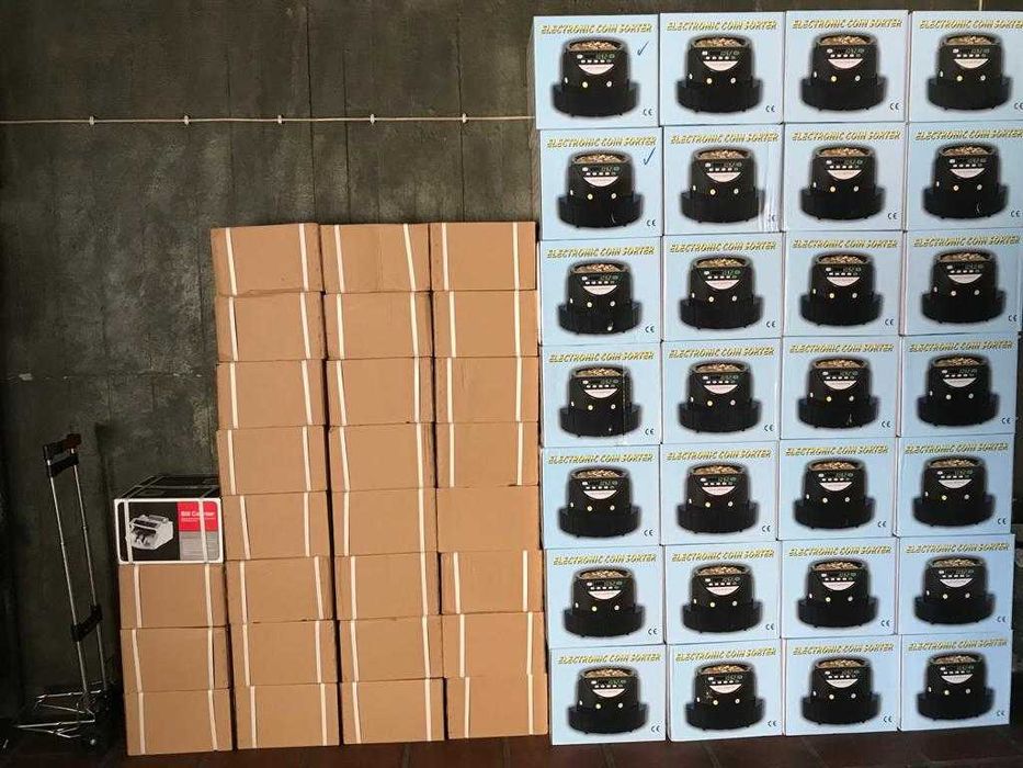 Coin Counter Machine – Separates, Calculates Total Value, and Provides Detailed Breakdown64284413251074123