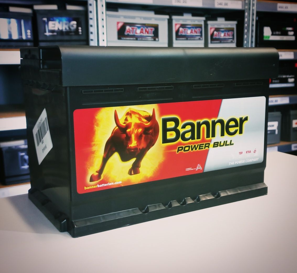 Akumulator Banner 12V 74ah 680A NOWY Power Bull