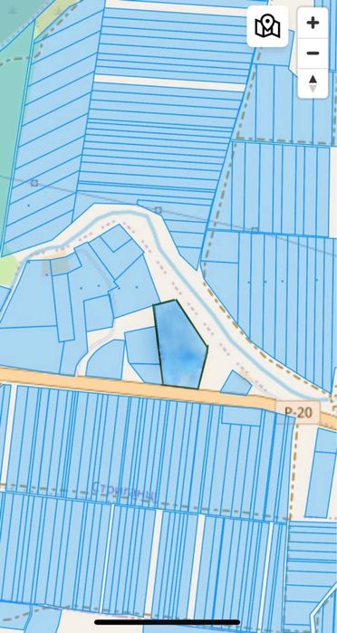 Продаж  земельноі ділянки с. Стриганці вздовж дороги