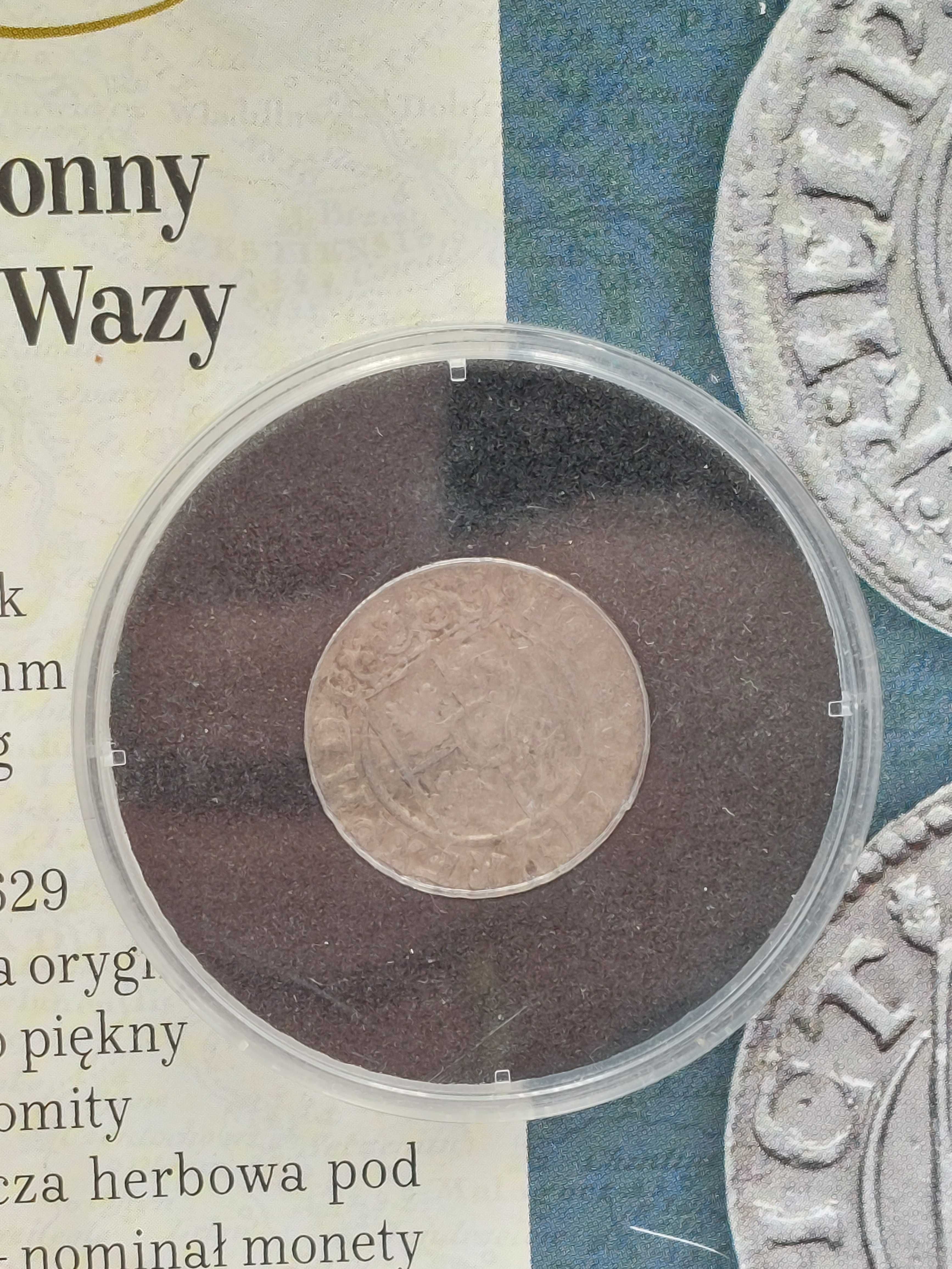 Moneta Zygmunt III Waza+ certyfikat