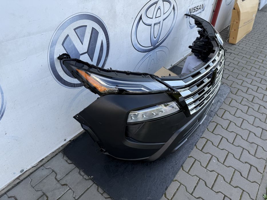 Бампер рестайл 2024-2025 Rogue t33 фара дхо Nissan Рог т33 решітка