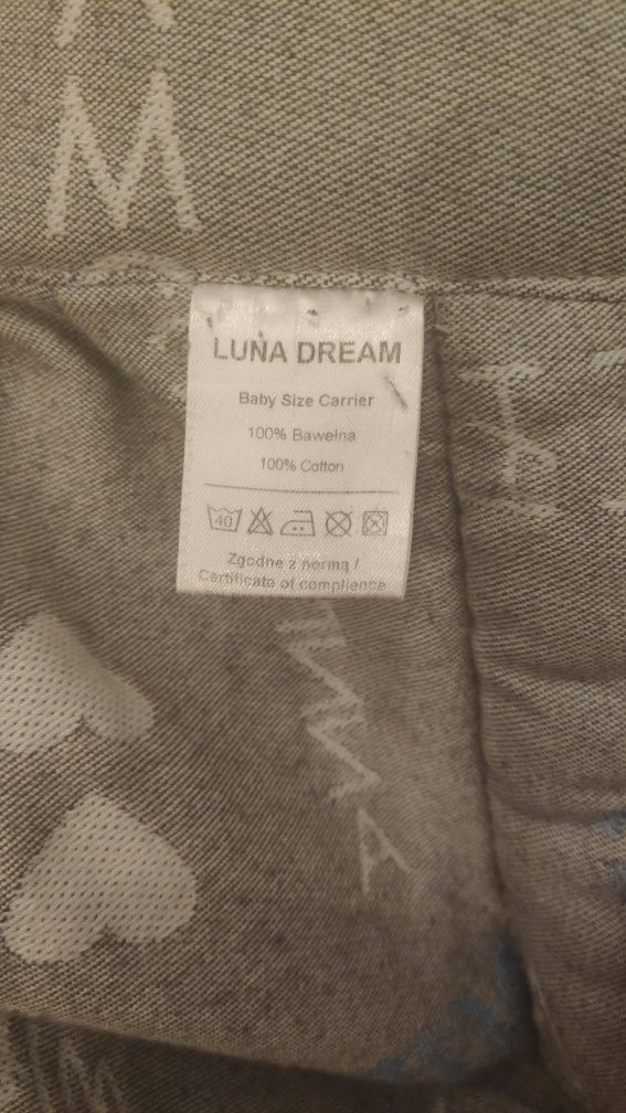 Nosidło ergonomiczne Luna Dream regulowane