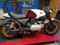 BMW K75 Cafe Racer, Scrambler, custom, k100, retro, vintage