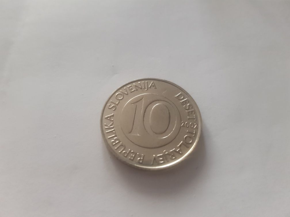 10 tolarów Słowenia 2002r.