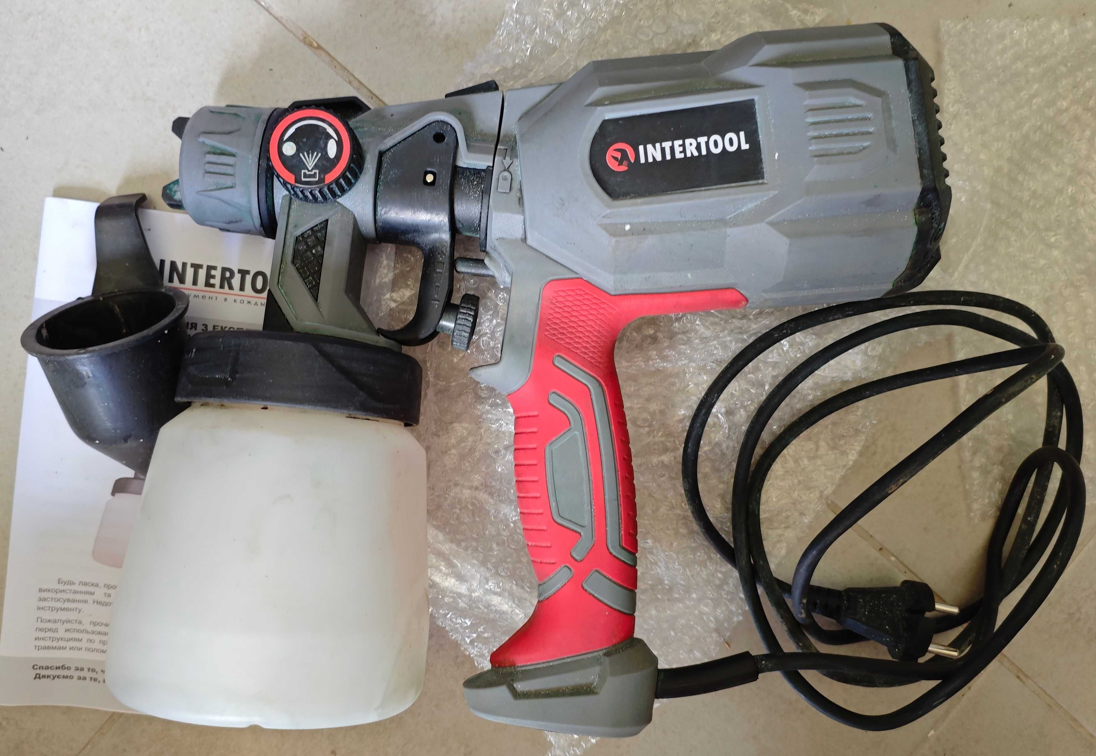Фарбопульт з компресором Intertool DT-5055