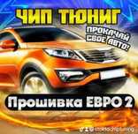 Чіп-тюнінг авто/видалення екології/прошивка euro2/stage1
