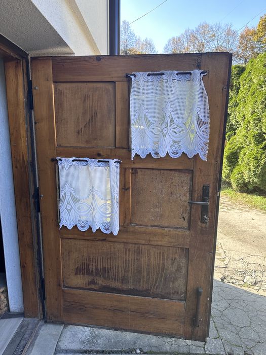 Drzwi garażowe drewniane 230x180
