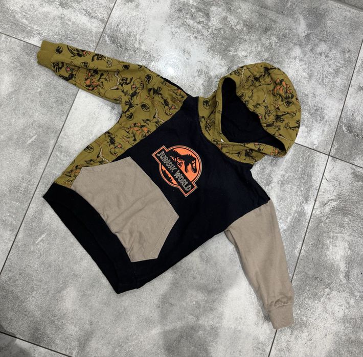 Bluza z kapturem dinozaury 110 jurassic park