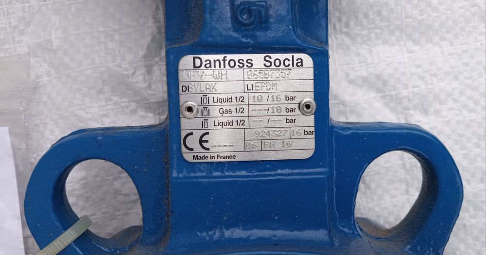 Дисковый затвор. Danfoss.