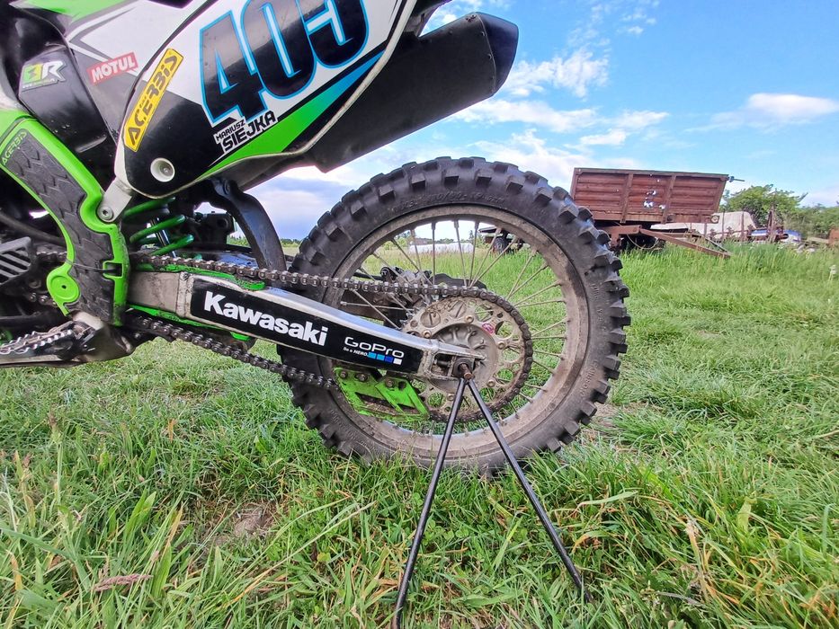 Kawasaki KXF250  na podwójnym wtrysku paliwa