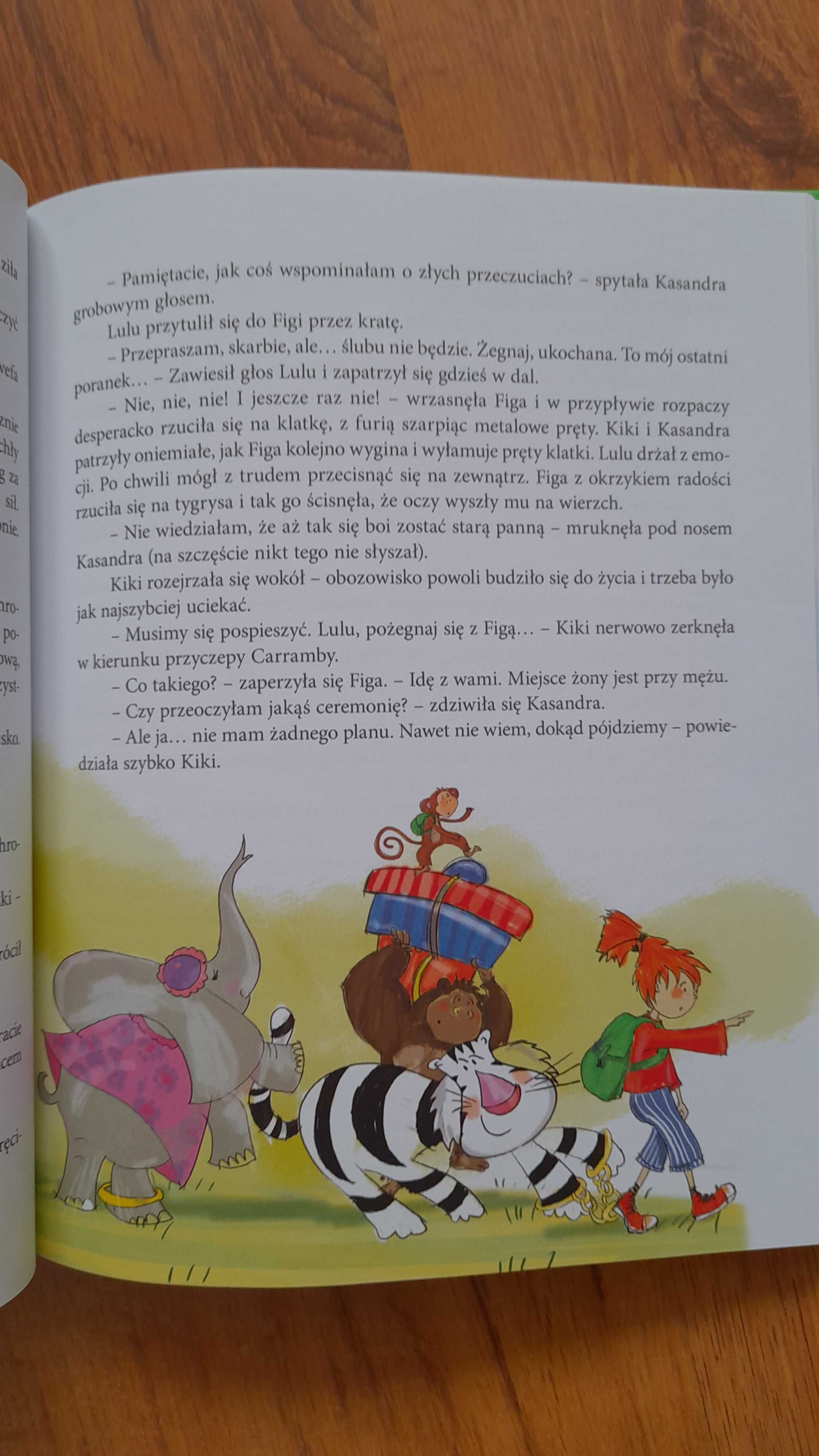 Kiki ucieka z cyrku, książka dla dzieci