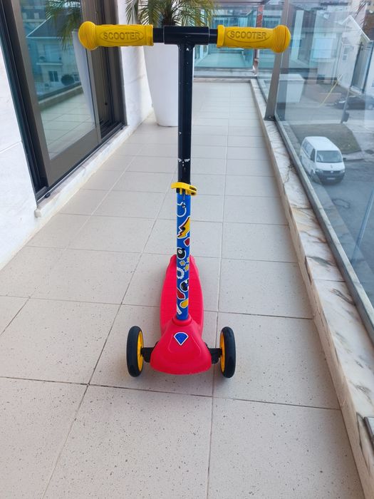 Trotinete criança três rodas