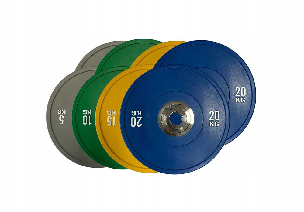 Obciążenie olimpijskie 100 kg 8 szt obciążenie na siłownie talerze