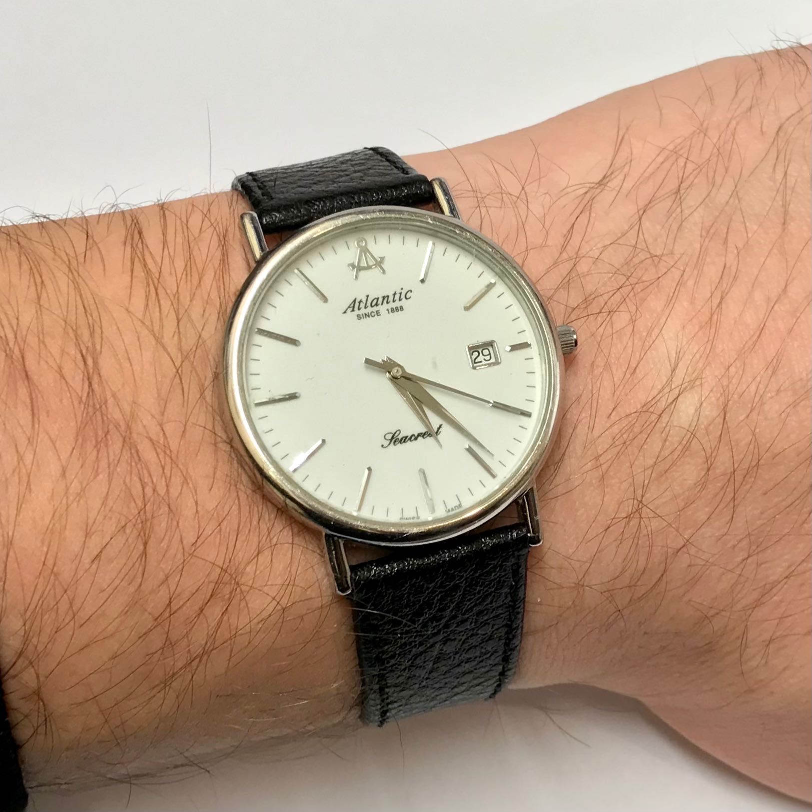 ATLANTIC Seacrest ref. 50341 Zegarek męski KLASYCZNY na PASKU 40mm