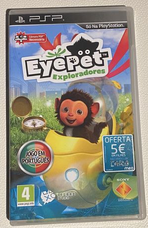 Jogo PSP EyePet Exploradores