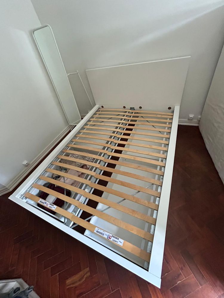 Cama malm Ikea com gavetas 140 200
