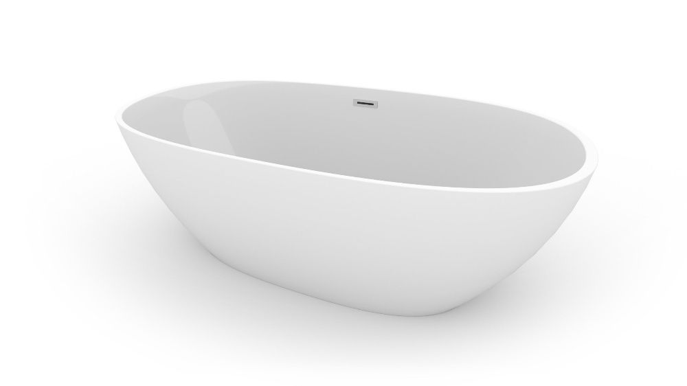 The North Bath Odin wanna wolnostojąca 150x80 + syfon