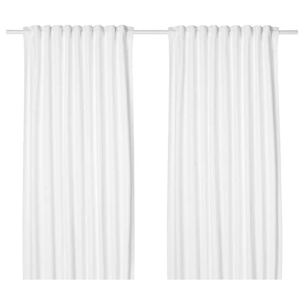 Штори IKEA TIBAST, білі, 270 см