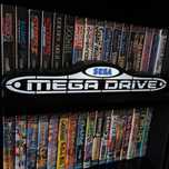 Sega Mega Drive подстветка логотип вывеска оригинал