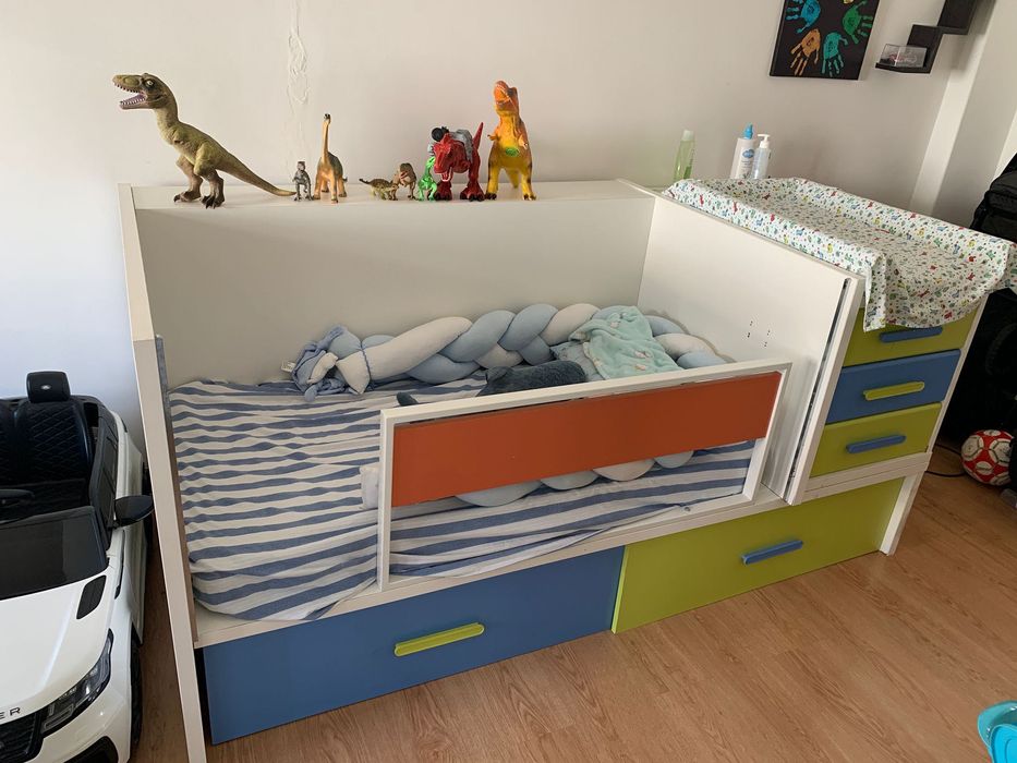 Cama que vira berço