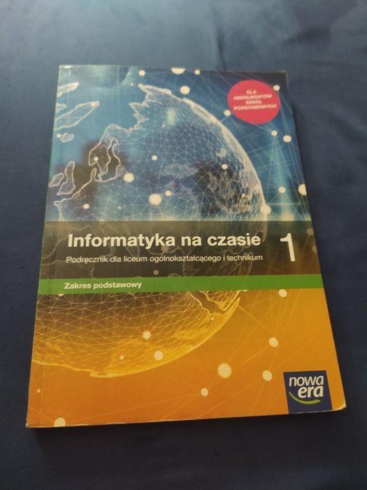 Informatyka na czasie 1 liceum podręcznik