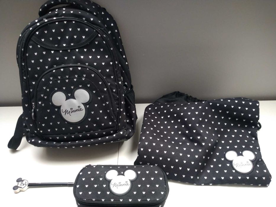 Plecak, worek i piórnik Myszka Miki