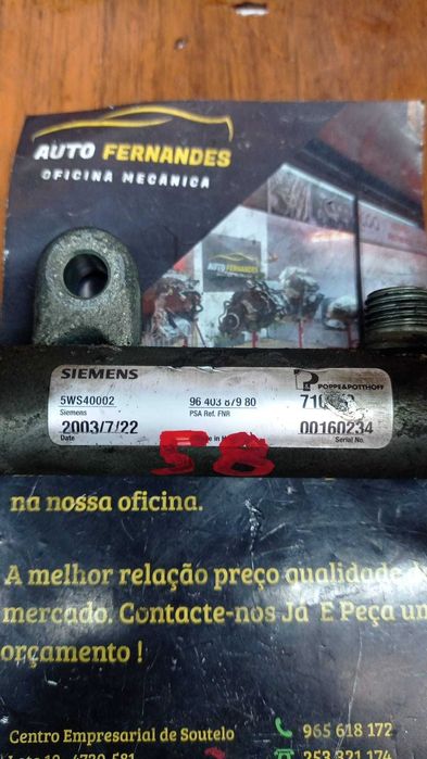 Rampa / Régua de injeção Berlingo, Xsara, 307 Ref: 9 6 4 0 3 8 7 9 8 0